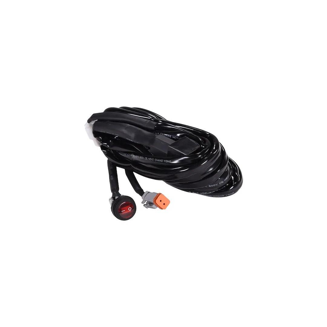 WRHRNSS4 – TRAILFX Driving/ Fog Light Wiring Harness, Replacement Wiring Harness For TrailFX Utility Lights 9.4 Foot ...
